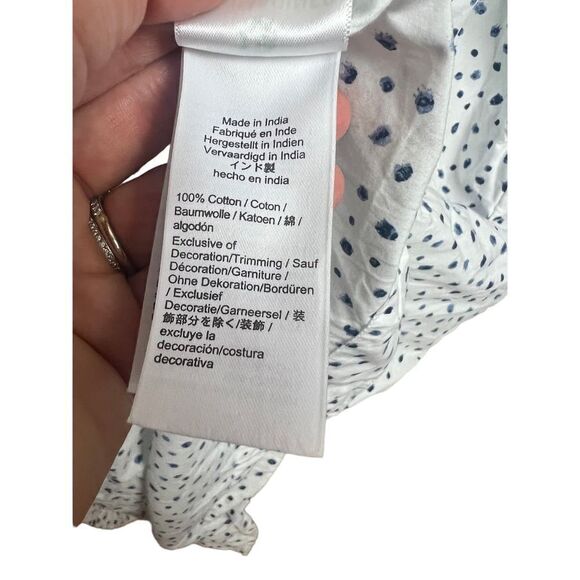 Elegant White Polka Dot Dress - Picture 8 of 9